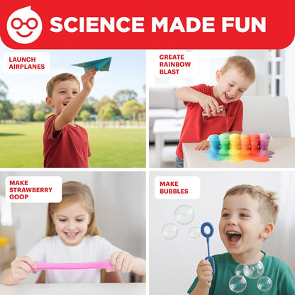 Doctor Jupiter My First Amazing Science Kit for Kids Ages 4-5-6-7-8 | STEM Toy with 100+ Experiments | Learning & Educational Projects