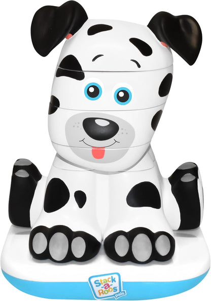 Stack-a-Roos Baby Giraffe by Salus Brands - Animal Stacking Toy, Educational Early Learning Toy for Infants Babies Toddlers, Age 12+ Months - Great Baby Gifts, STEM