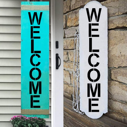 4 Inch Letter Stencils and Numbers, 36 Pcs Alphabet Art Craft Stencil, Reusable Plastic Templates for Wood, Wall, Fabric, Rock, Signage (4 Inch)