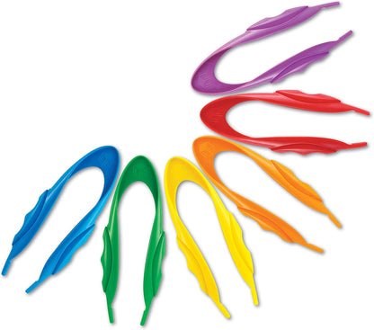 Learning Resources Squeezy Tweezers - Sensory Bin Tools , Water Table Toys, Montessori Grabber Tool, School and Teacher Supplies, Toddler Activities, Fine Motor Skills, Daycare Essentials
