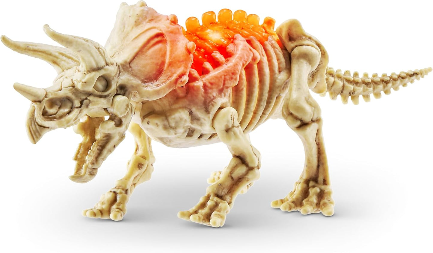 Robo Alive Mini Dino Fossil Find (2 Pack, T-Rex & Brontosaurus) by ZURU Boys 5+ Dig and Discover, STEM, Excavate Prehistoric Fossils, Educational Toys, Great Science Kit Gift for Girls and Boy
