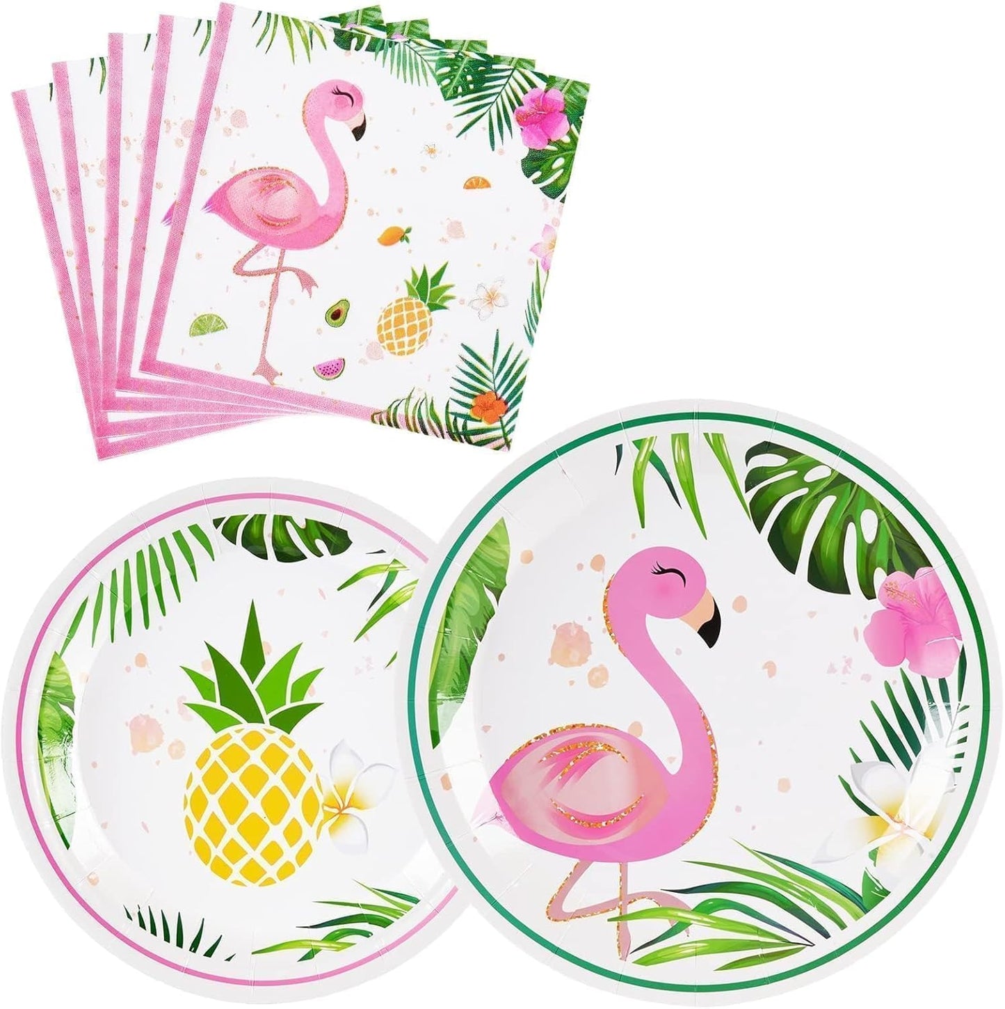 WERNNSAI Science Party Decorations - 48 Pcs Science Plates and Napkins Mad Scientist Birthday Decoration Chemistry Party Plates Set Little Scientist Labratory Favors Serves 16 Guests