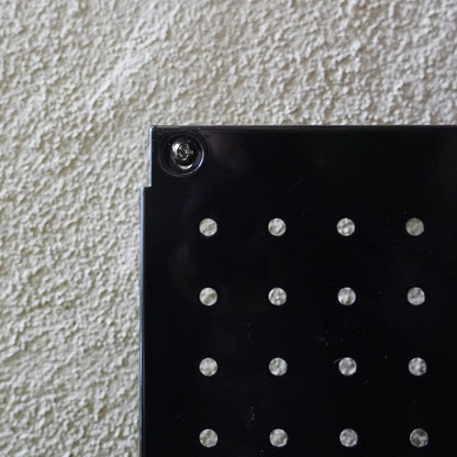 Metal Pegboard 12-Inch Tall x 16-Inch Wide Heavy Duty Wall Organizer for Home Garage Tool Storage 4pcs Green