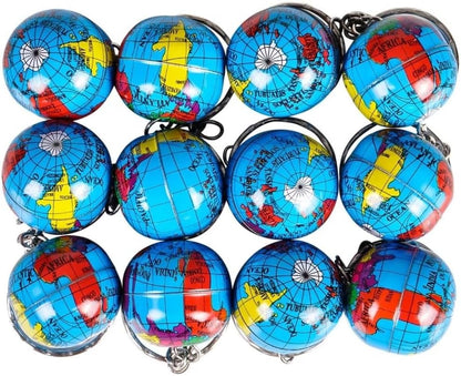 Rhode Island Novelty 1" Globe Keychain