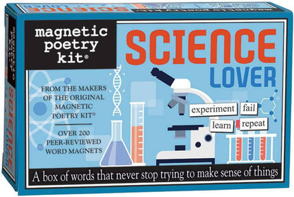 Magnetic Poetry Science Lover Word Magnet Kit