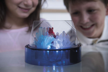 4M Glow Crystal Growing Kit - Grow a DIY Crystal Experiment Specimen, A Great Educational STEM Toys Crystal Making Gift for Kids & Teens, Boys & Girls