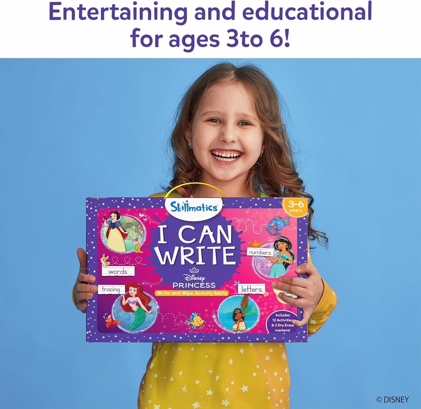 Skillmatics I Can Write PAW Patrol - Reusable Preschool Learning Activities, Educational Toy and Game, Back to School Supplies, Gifts for Students, Kids, Toddlers Ages 3, 4, 5, 6