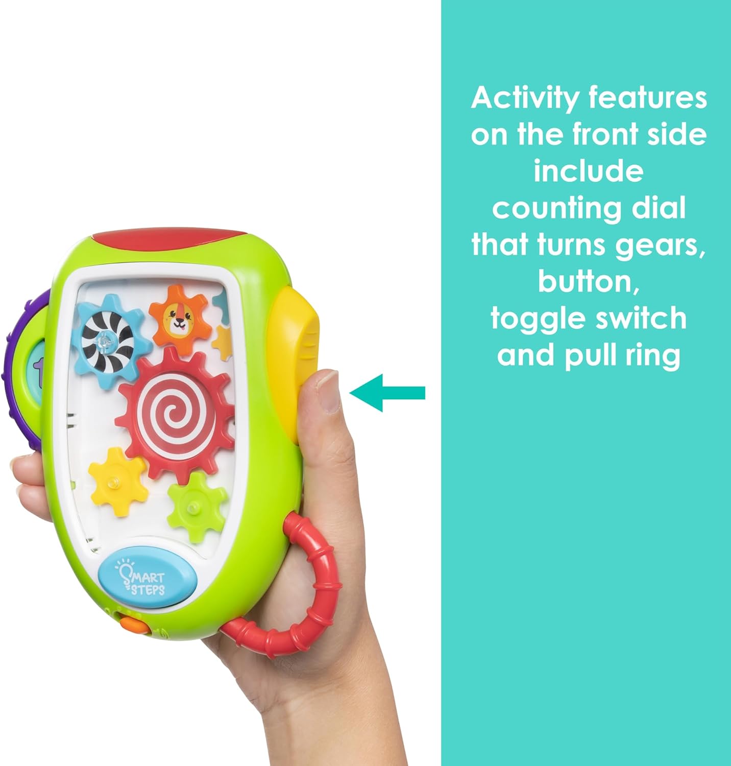 Smart Steps Grab N' Spin Rattle and Teether