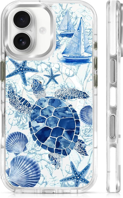 for iPhone 17 Pro Max Case [Compatible with Magsafe],Girls Women Clear Magnetic Case Silicone Shockproof Protective Cover with Pattern Colorful Motivational Letters