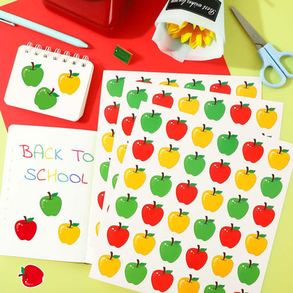 JULMELON 672 PCS Valentines Day Heart Stickers for Kids Conversation Heart Stickers Removable Labels Cards for Candy Envelopes Gifts Classroom Valentine’s Day Party Decorations