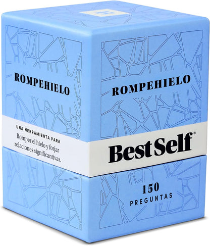 BestSelf Icebreaker Deeper Talk Deck - Conversation Starter Card Pack to Deepen Friendships with 170 Prompts to Create Real Conversations for Friends, Coworkers, Family, Dates