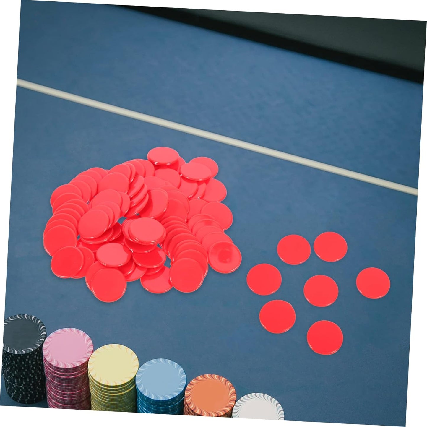 TOYANDONA Bingo Chips Counting for Games Bingo Markers for Math Learning and Counting Activities Sturdy Game