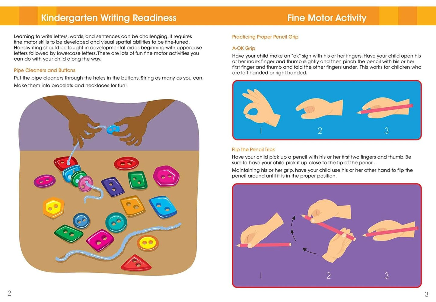 Ready to Learn: Kindergarten Writing Workbook: Word Practice, Writing Topics, Letter Tracing, and More!