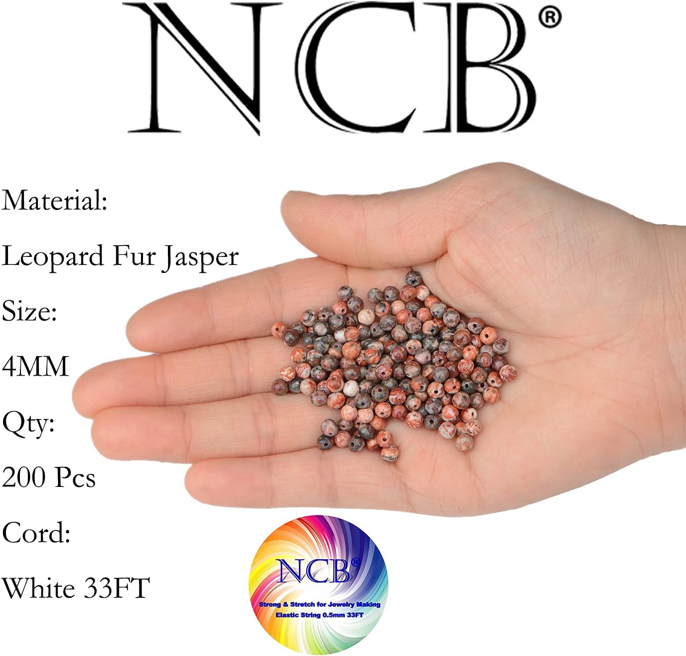 NCB 100pcs Original Natural Stone Beads Gemstone Round Loose Beads 6mm 8mm 10mm (Blue Aventurine, 6mm 100Beads) - Colors A