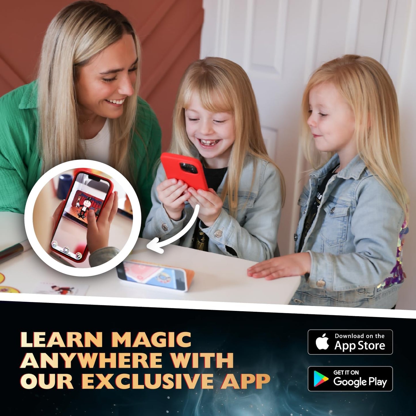 Marvin's Magic - Fifty Greatest Card Tricks Set - Children & Adults Magic Card Deck - Includes Card Illusions, Close up and Mind Reading Tricks - Comes in Gift Set Tin - Suitable for +8 - Cool Stuff