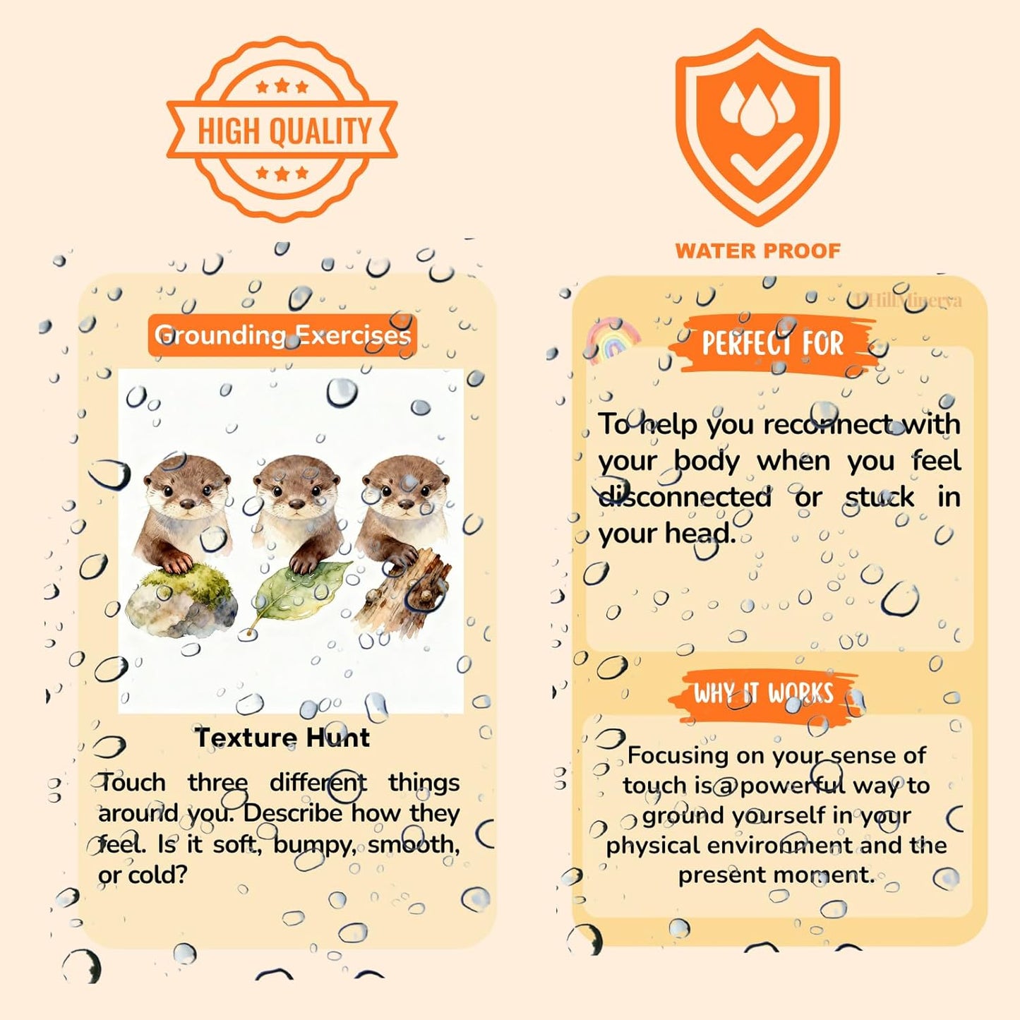 Somatic Therapy Cards for Kids, 52 Mindfulness & Emotional Regulation Activities for Calm, Focus, Coping Skills - Social Emotional Learning Tools for Parents, Therapists, Ages 6–12, Calm Down Corner