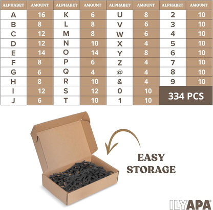 Ilyapa 167 Piece Alphabet Magnets Magnetic Letters and Numbers for Whiteboard, Chalkboard Signs & Fridge, ABC Magnets, Soft & Durable EVA Foam Magnetic Alphabet Letters Works on All Metal Surfaces