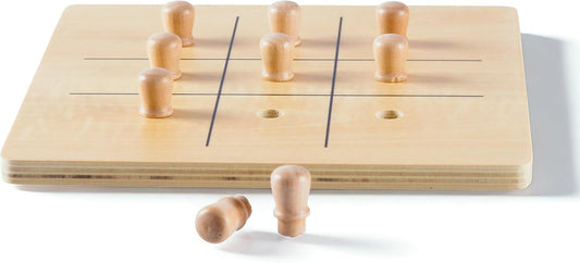 Montessori Finger Exercise Board – Wooden Pincer Grasp Practice Activity, Fine Motor Skills Toy for Toddlers, Sensory Board for Hand Strength & Pre-Writing Skills, Homeschool Classroom Ages 2-5