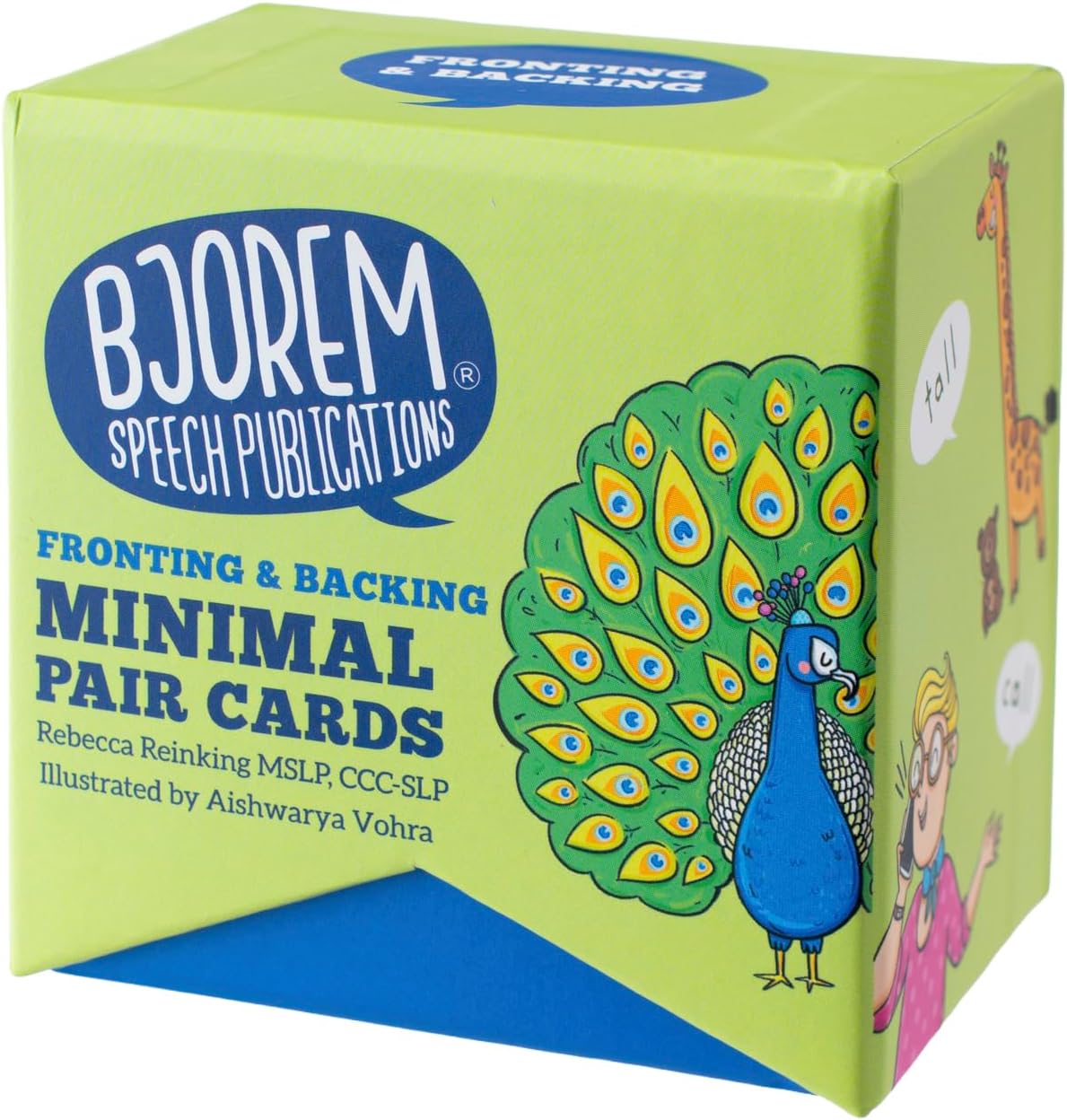 Bjorem Speech Minimal Pairs Stopping: Speech Therapy Cards for Children - Improve Articulation and Phonemic Awareness | Educational Materials | Speech Materials