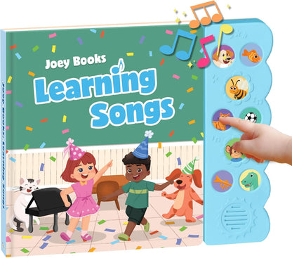 Children's Songs, Press and Play Song Book Nursery Rhymes, Button and Sound Module, Classic Nursery Rhymes and Children's Music
