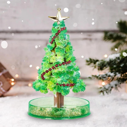 Crystal Growing Kit|Crystal Growing Kit, Mini Flower Tree Cherry Blossom Paper Trees Toys Desk Decor for Kids on Birthday, Christmas Style 2