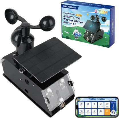 Robotics Kit for Kids Ages 8–12 12-16, ACEBOTT Smart Robot Car Kit with 3MP Camera, STEM Toys for Boys Compatible with Arduino & Scratch,App & Remote Control,STEM Gift for Boys, Girls,Teens and Adults