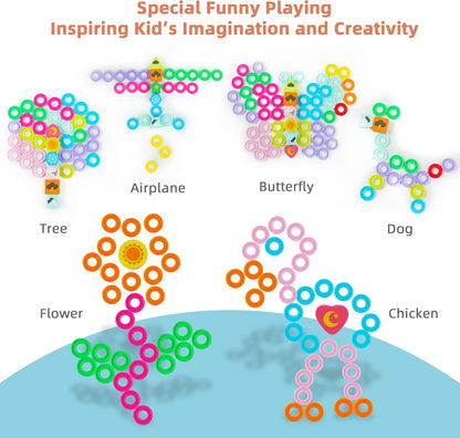 QZMTOY Counting Shape Stacker Wooden Count Sort Stacking Tower with Wood Colorful Number Shape Math Blocks for Kids Preschool Educational Toddlers Toy