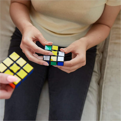 RUBIK'S, SPIN MASTER Rubik's 3x1 Edge Original Cube Beginner Professional Color Cobination Puzzle Problem Solving One Layer Suitable for Kids Age 8+