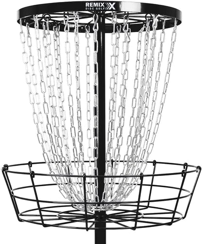 Remix Deluxe Practice Basket for Disc Golf - Choose Your Color and Style