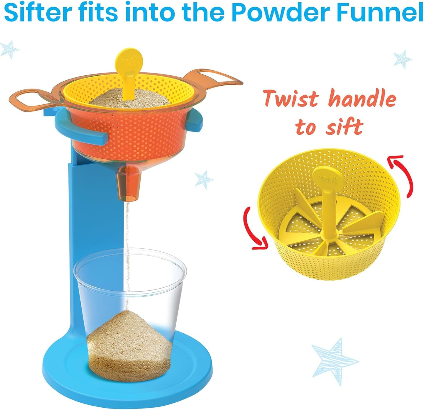 hand2mind Starter Science Funnels, Science Lab Equipment, Sand Sifter, Water Table Toys, Sensory Play Toys, Educational Science Kits, Kids Chemistry Set, Science Supplies for Classroom