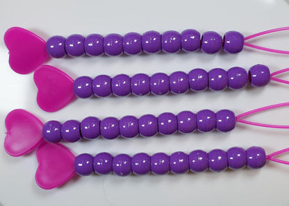 BeadBox: Sustainable Hair Beads for Kids, Reusable Organizer Storage Solution | 160 Hair Beads for Kids | Automatic Hair Bead Threader (Candy)