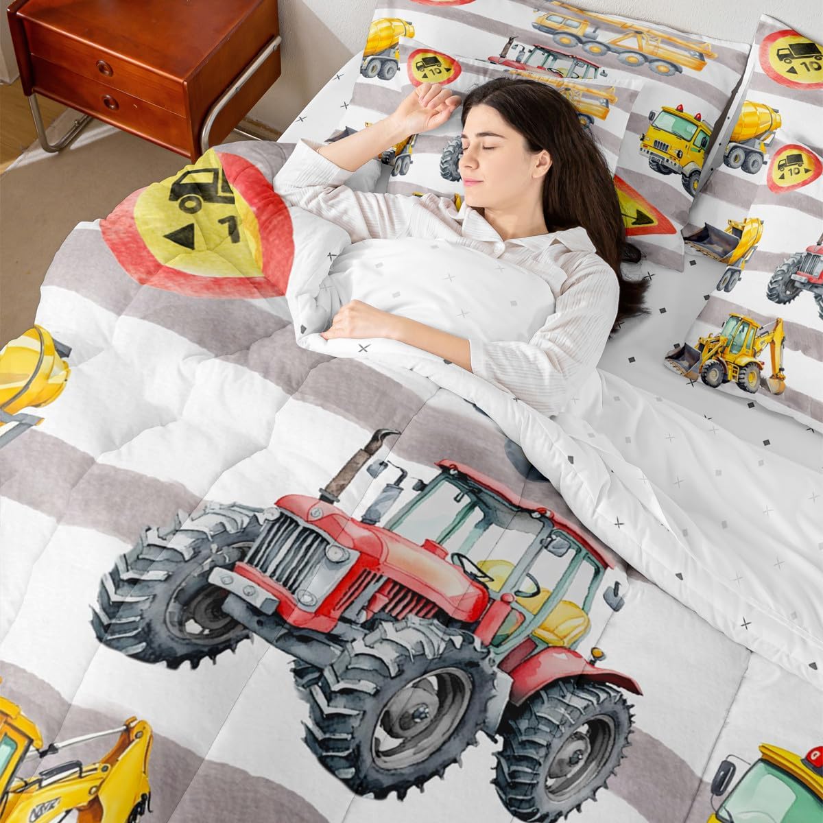 Erosebridal Chemistry Comforter Set with Sheets Full Size Periodic Table of Elements Bed in A Bag 7 Piece Science Chemistry Lovers Bedding Set for Kids Boys Children Bedroom Modern Black Bed Sets