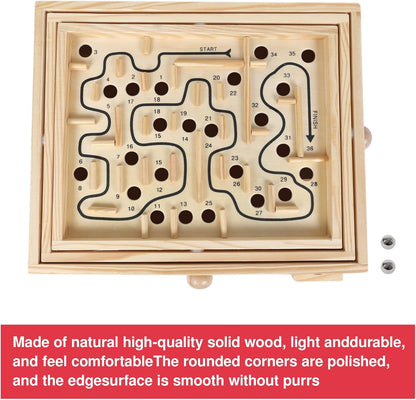 GOTHINK Wooden Balancing Pendulum Game, 42PCS Montessori Balancing Toys for Kids and Adults, Interactive Educational Toy for Children's Gift, Perfect for Parties & Travel