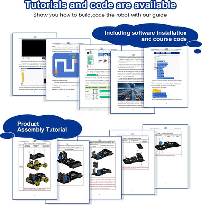 Robotics for Kids Ages 8-12, ACEBOTT Smart Robot Arm Car Kit with 5DOF, STEM Toys for Boys Age 8-12 12-16+, ESP32 Arduino/Python/Blockly Coding, App & Remote Control, STEM DIY Gift for Teens & Adults