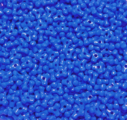 Tri Beads, Easy-to-Use Reusable Jewelry Making Supplies for Art, Craft Decorations & More, 11 mm Bracelet Beads, Crafted in The USA, Neon Yellow, 500 pcs (Pack of 1)