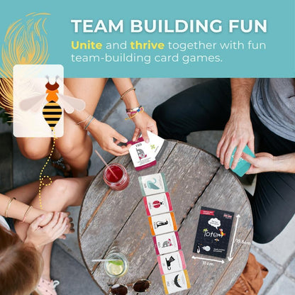 Totem: Self-Esteem & Family Bonding Game Ages 8+ - Therapy Games for Kids, Teens, Adults, Counselors - Team Building Games for Work - Group Therapy Conversation Cards for Mental Health
