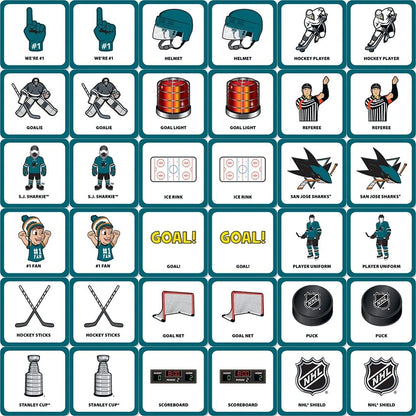 MasterPieces NHL Chicago Blackhawks Matching Game, For Ages 3+ - Fun Family Entertainment for Kids and Adults - Educational, Engaging, and Perfect for Game Night, Interactive Classroom Activities
