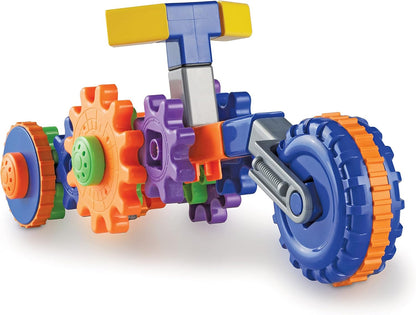 Learning Resources Gears! Gears! Gears! Cycle Gears, STEM Activities, Fine Motor Skills, Toddler Explorer Kit, Science and Construction, Boys and Girls Gifts, 30 Pieces, Ages 4+