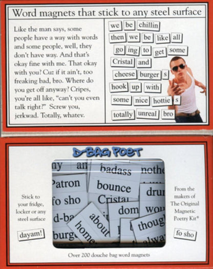 Bitch-Magnetic Poetry Kit