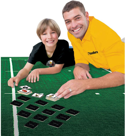MasterPieces Sports Games - NFL Matching Game - Game for Kids and Family - Laugh and Learn