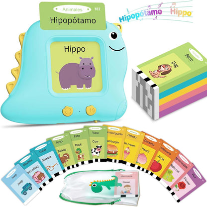 Alotwan Toddler Toys Talking Flash Cards with 510 Sight Words, Montessori Learning Toys for Toddler 1-3 2-4, Autism Sensory Speech Therapy for Boys Girls 2 3 4 5 6 Year Old Kids Gifts