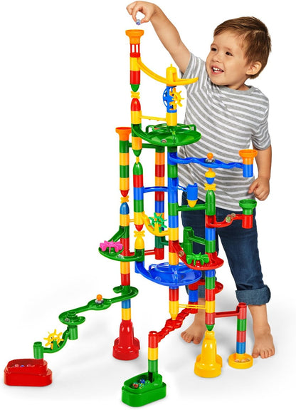 Lakeshore Super-Fun Marble Run - 116-Piece Set
