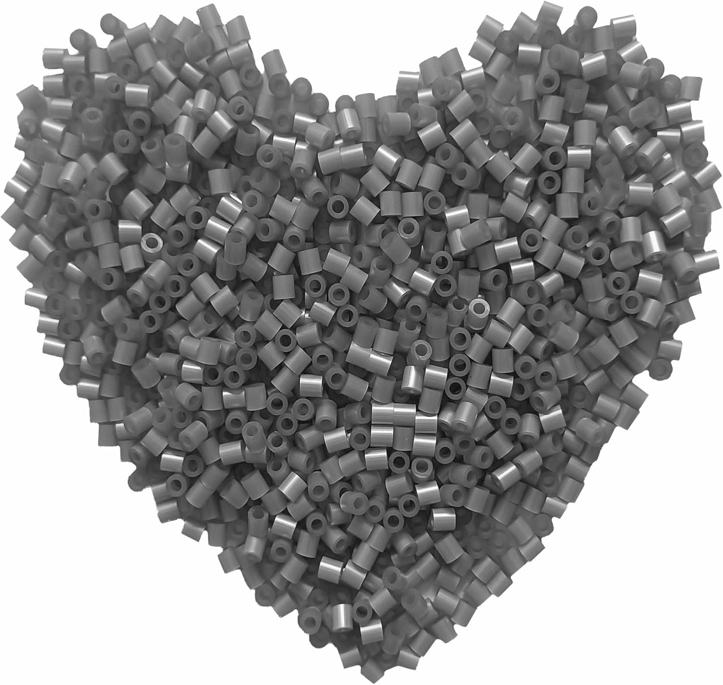 1000Pcs Beads Fuse - 5mm Transparent Melting Beads for Crafts, Bead Bulk Refill.