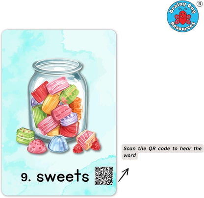 Verbal Reasoning Language Flash Cards for Kids | Q&A Learning Deck for ESL, Home Schooling & Special Needs | Parent and Professional Use