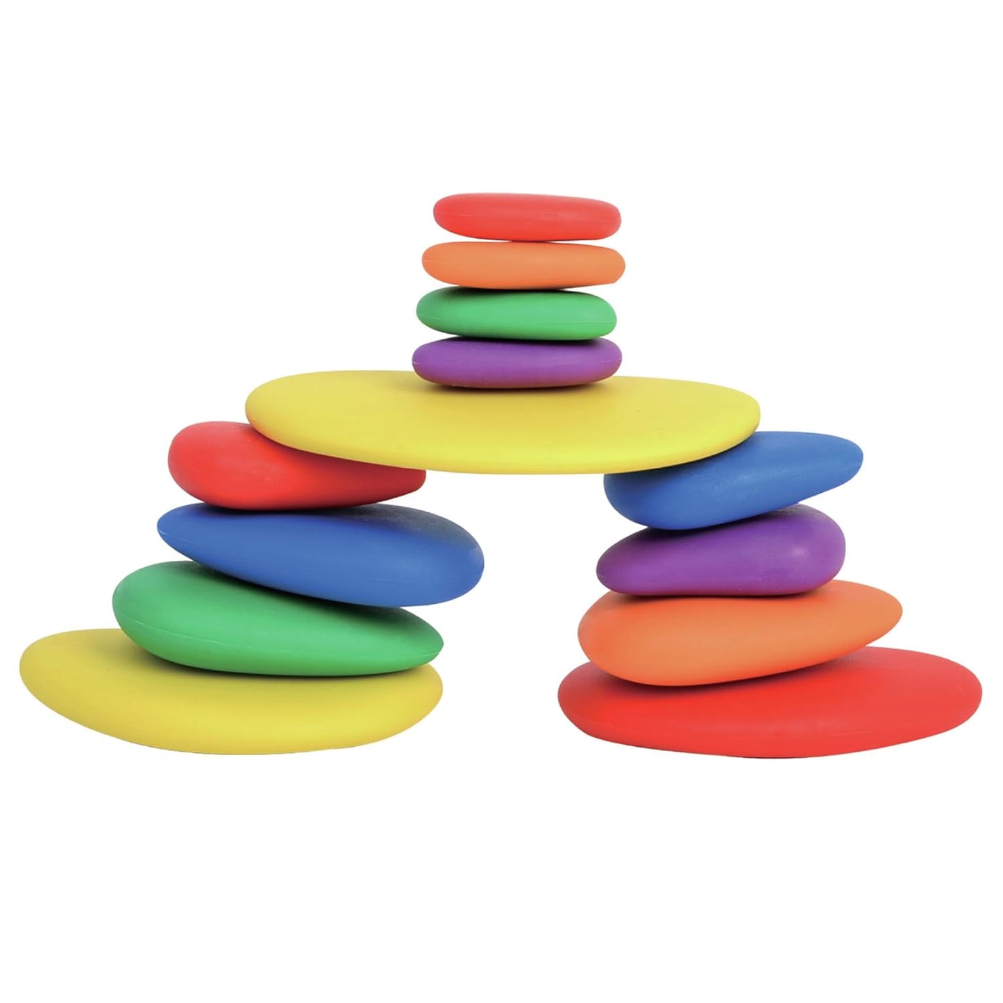 Learning Advantage CTU13208 Rainbow Pebbles (Pack of 36)