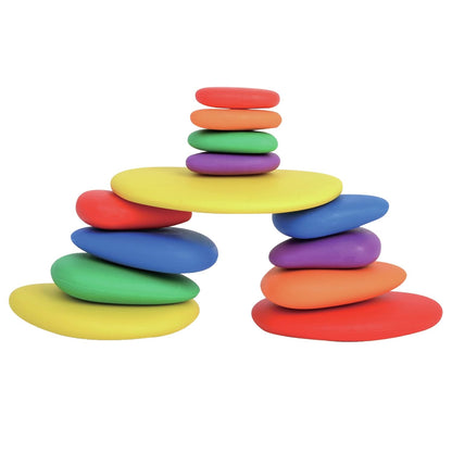 Learning Advantage CTU13208 Rainbow Pebbles (Pack of 36)