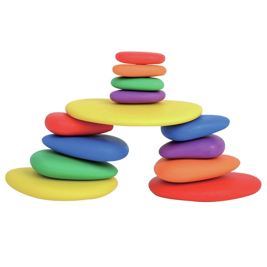 Learning Advantage CTU13208 Rainbow Pebbles (Pack of 36)