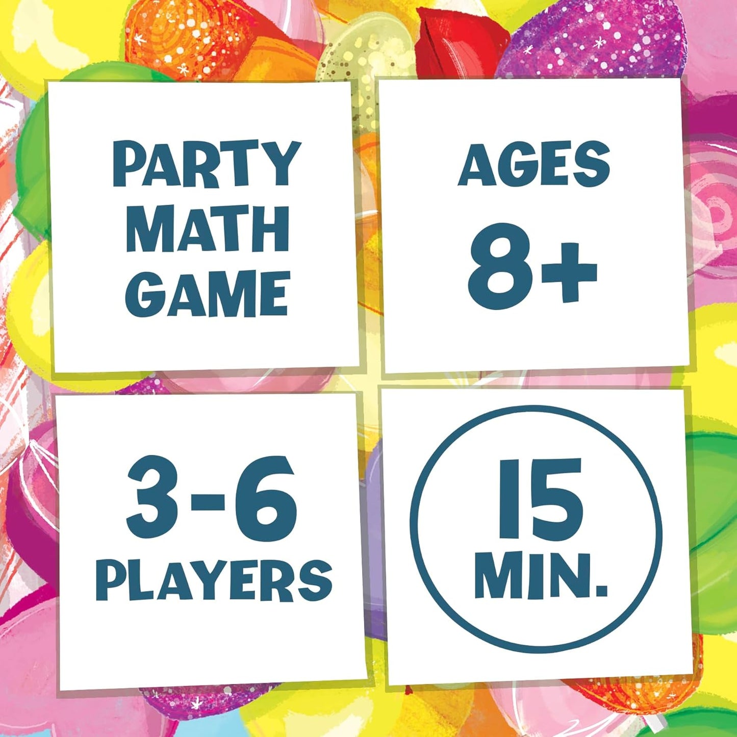 Melon Rind Clumsy Thief Math Game for Kids Ages 8+, Educational for Kid's Learning and Confidence Building, Fun Math Card Game for 3-6 Players Adding to 100