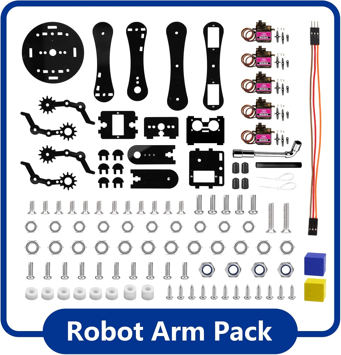 ACEBOTT Smart Robot Car Kit Compatible with Arduino, Robotics for Kids Ages 8-12 12-16, Electronic Programming Project/STEM Science Kits Coding Gifts for Adults and Youths