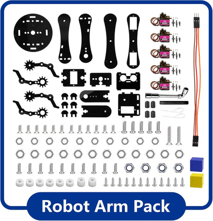 ACEBOTT Smart Robot Car Kit Compatible with Arduino, Robotics for Kids Ages 8-12 12-16, Electronic Programming Project/STEM Science Kits Coding Gifts for Adults and Youths